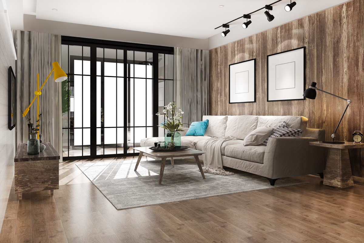 Ambiente decorado com drywall pela Decorar